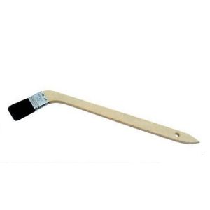 ODM Black Natural Bristle Bent Handle Paint Brush 1 2
