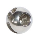 Mirror Polished Stainless Steel Ball Valve with V-shaped Balls and Corrosion