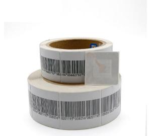 China Retail shop high sensitive security sticker RF paper label factory