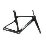 OEM Acceptable Lightweight Road Frameset T800 Carbon Fiber Black Gloss