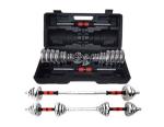 Adjustable Chrome Dumbbell Set15kg 20kg 30kg for Man Fitness Manufacture Price