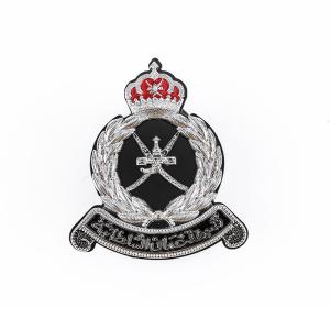 China High Quality Commemorate Embossed Metal Army Lapel Pin Handmade Badges Military For Sale factory
