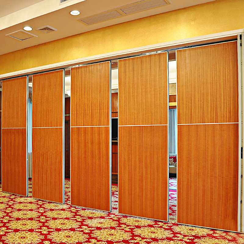 Portable Acoustic Room Dividers Track And Roller Folding Floor To Ceiling Partition Wall