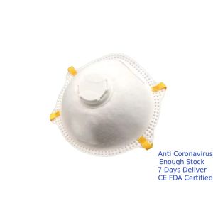Ffp1v Valved Dust Mask With Adjustable Aluminum Nose Clip Non Woven Fabric