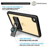 7.9 Inch Ipad Cases And Covers Dirt Resistant TPU Material Black Color
