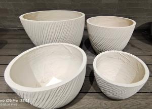 China Outdoor Life Time Fiber Clay Planter for Charcoal Oven Camping Burners Heater/Barbecue factory