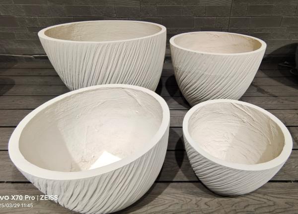 Outdoor Life Time Fiber Clay Planter for Charcoal Oven Camping Burners Heater