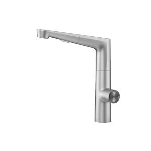 China Knob Control Basin Mixer Faucet Chrome Single Hole Bathroom Faucet factory