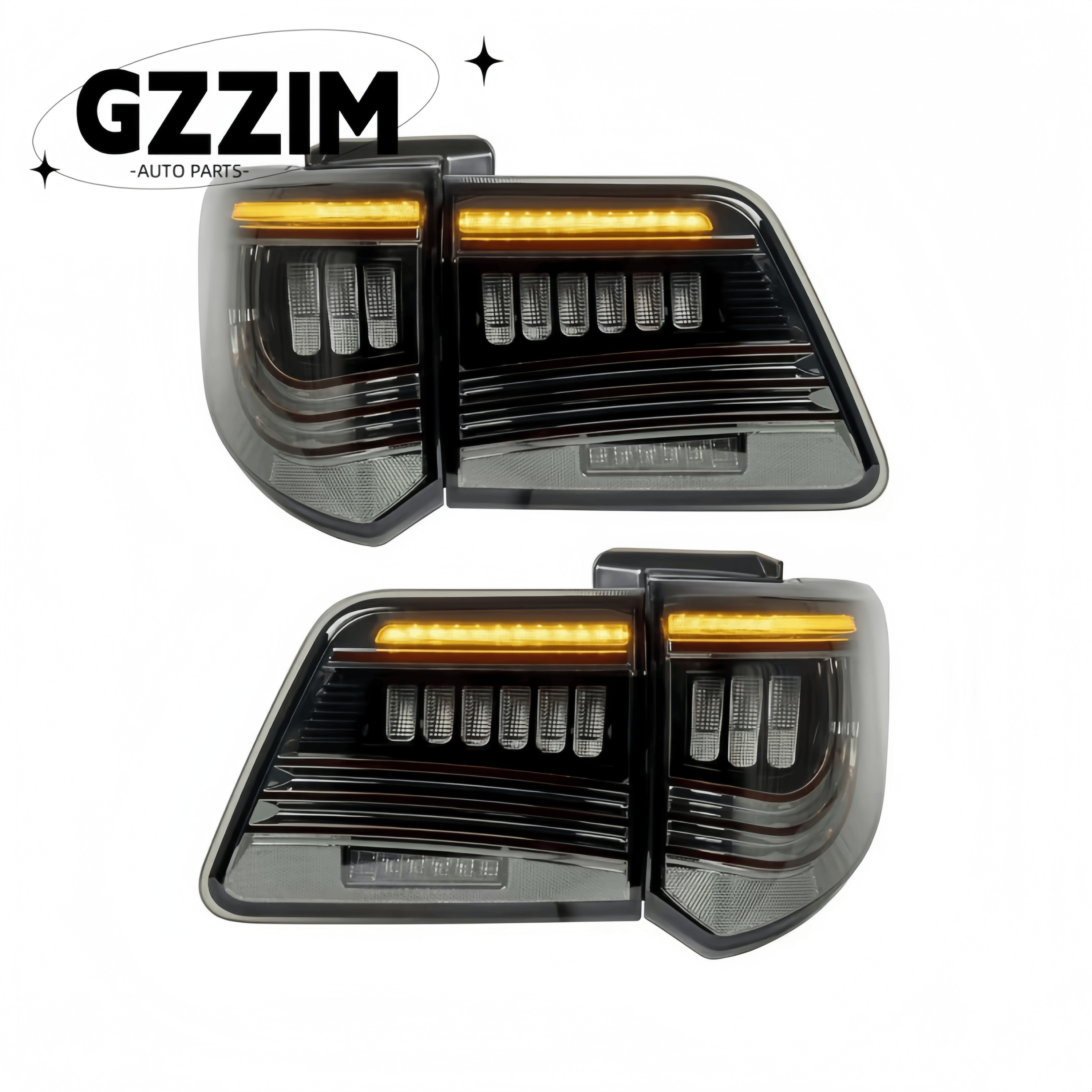 LED Lights TAIL LAMP With Amber Turn Signal Toyota Fortuner 2011 2012 2013 2014 2015