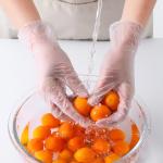 CE Safty Disposable Medical PVC Gloves , Latex Free Powder Free Disposable