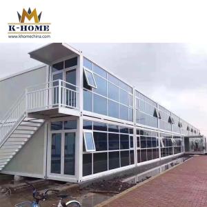 China Prefab Mobile Flat Pack 20 Ft Container Office house factory