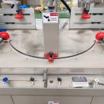 Single Head Cutting Saw Aluminum Window Door Machine With Any Angle