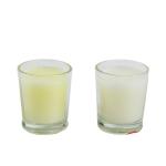 Transparent Incense Cup Glass Scented Candle for Home Decoration Cosmetic