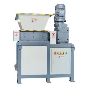 China Multifunctional Hydraulic Single Shaft Pallet Shredder Machine Automatic Reverse on sale