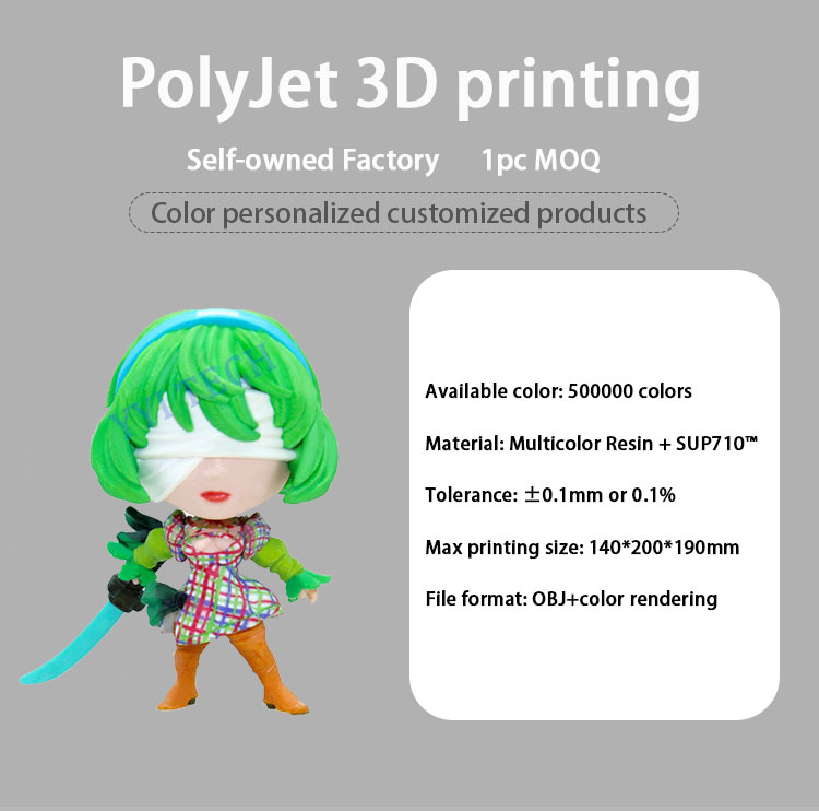 full colour 3D printing service