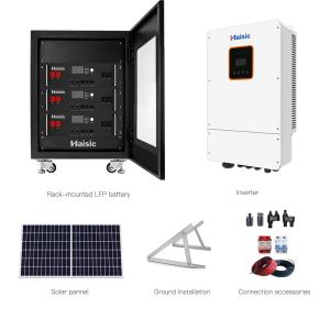China 10kw Photovoltaic Solar Energy System with Akku Solar Battery Sustainable Home Energy factory