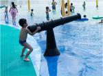 Customized Spray Park Equipment , Fiberglass Water Spray Gun with SGS water