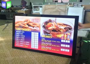 China Decorative A4 Light Box Ceiling Hanging Display 3D Laser Printing 337 MM X 250 MM factory