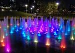 Custom Made Floor Fountains Stainless Steel 304 Musical Signal Control