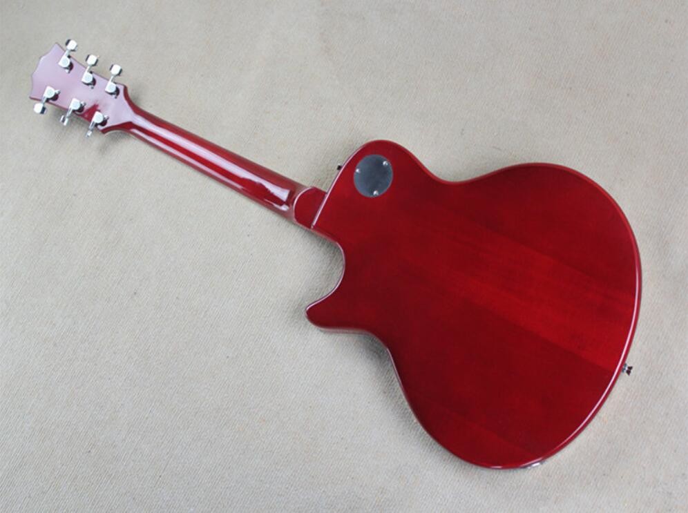 Wholsale Factory custom 21frets T5 classic semi-hollow red Electric guitar with rosewood fingerboard,can be customized