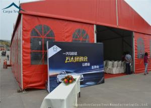 China Aluminum Structure Red Marquee Tents Outdoor Tents For Parties factory