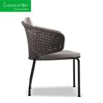 Garden Furniture Set Style Aluminum Rope Outdoor Table and Chair Set with