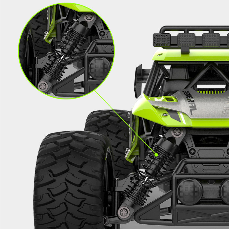 RC Racing Car Toy 1 14 Alloy Remote Control Vehicle for Mountain Off-Road Climbing
