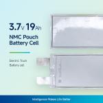 High Rate NMC Lithium Battery Cell 3.67V19Ah For Electric Light / Heavy Duty