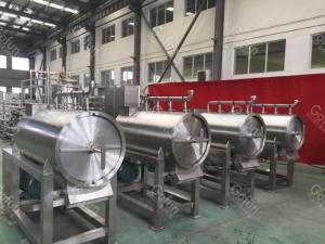 China automatic Mango Processing Line For Jam Production SUS304 factory