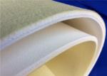 Needle Punched White Color Machinery Textile Sanfor Felts For Shrinking Machine