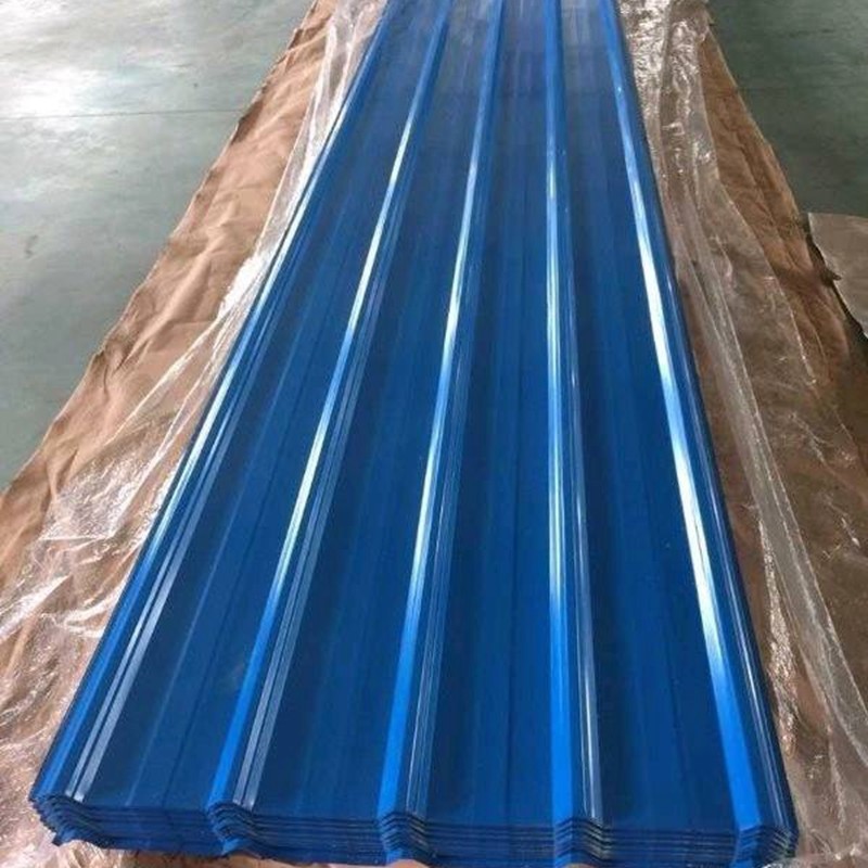 Galvan Corrugated Steel Roof Sheet 500mm Hot Dip Color Coated