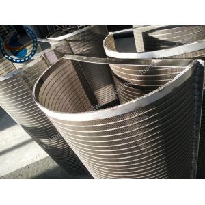 Non Clogging Wedge Wire Screen Panels