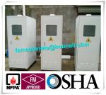 Co2 Gas Cylinder Industry Safety Cabinets , Oil drum Storage Sabinets For Gas