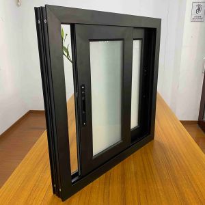 China Custom Aluminum Sliding Window with Double Glaze and Insect Screen factory