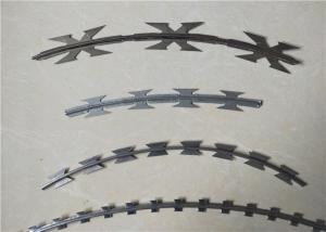 China Different Types Galvanized Razor Wire BTO-11 BTO-22 BTO-30 CBT-60 CBT-65 factory
