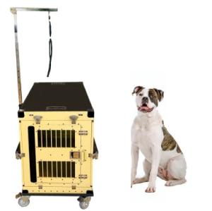 China Foldable Escape Proof Heavy Duty Steel Dog Crate 40&quot;X27&quot;X33&quot; ODM factory