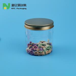 China Customize 150M 180ml 200ml Clear Plastic Food Jars With Lids factory