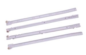 China Mini Special Cabinet Drawer Slides Soft Close Powder Coated 12&quot;-16&quot; Size factory