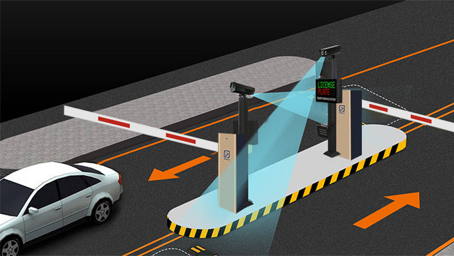 LPR Parking Dispenser With 5 Mega-pixel 6mm Camera For Auto Parking System