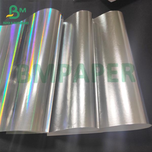 China 65gsm Silver And Golden Metallized Wet Strength Paper For Beer Labels factory