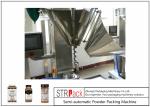 Auger Semi Automatic Powder Filling Machine For Multiple Containers
