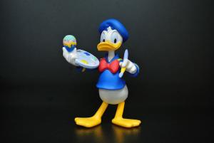 China Painting Style Donald Duck Action Figure For Children OEM / ODM Acceptable factory