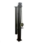Adjustable Height Manual Telescopic Mast 19ft 6mfor Solar Trailer Solar Light