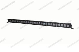 China Single Row 280w LED Light Bar , 10 - 30V DC Bull Bar Lights For Truck Trailer Crane factory