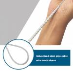 Mesh Cable Puller Galvanizing Eye Mesh Cable Wire Grip Metal Cable Wire Grip