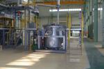 5 KPa Gas Pressure Aluminum Crucible Furnace For Small Scale Production