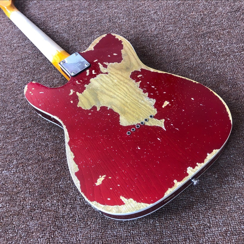 Classical TELE 6 Strings rosewood fingerboard Electric Guitar,telecaster gitaar relics