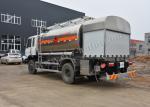 10 Tons 15CBM Fuel Delivery Truck , Aviation Kerosene Fuel Dispenser Truck