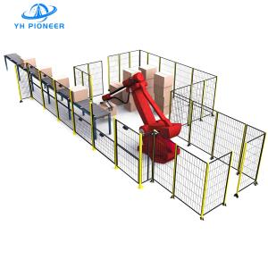 Custom Color Robot Safety Fencing systems Industrial Grade For Workshop Protection