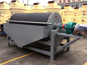 China RoHS 7.5 kw Ore Dressing Equipment Magnetic Drum Separator Used In Mining factory